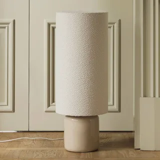 vloerlamp Florian, wit/beige, hoogte 80 cm by Globen Lighting in White, Beige – product photo 2 of 5