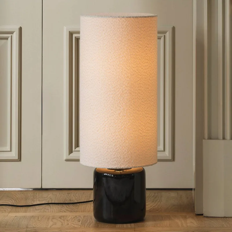 Gulvlampe Florian, hvid/sort Højde 80 cm fra Globen Lighting i Hvid, Sort – produktbillede 1 af 5