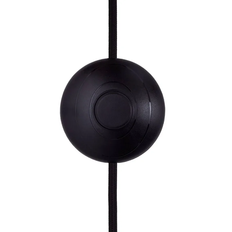 Gulvlampe Florian, hvid/sort Højde 80 cm fra Globen Lighting i Hvid, Sort – produktbillede 4 af 5