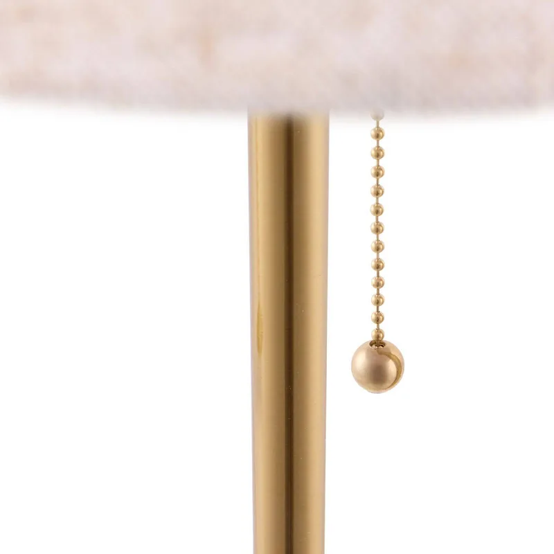 Lampe sur pied Gino Travertin beige de Globen Lighting en Beige, Laiton – photo produit 5 sur 5