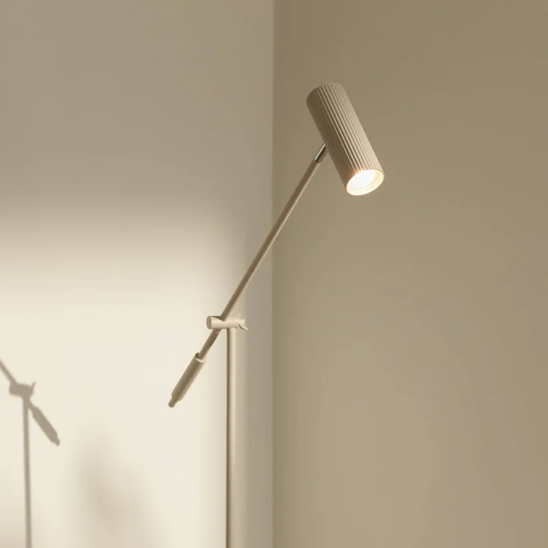 vloerlamp Hubble READ, metaal de Globen Lighting en Beige – photo produit 3 sur 3