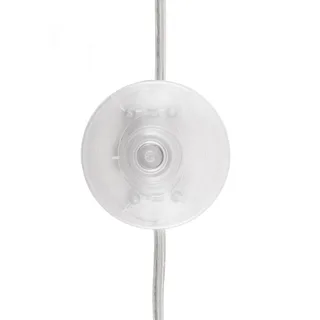 vloerlamp Ripley, bordeauxrood glas 144 cm från Globen Lighting i Vit, Bordeauxrood – produktbild 4 av 5