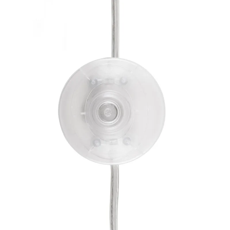 vloerlamp Ripley, bordeauxrood glas 144 cm från Globen Lighting i Vit, Bordeauxrood – produktbild 4 av 5