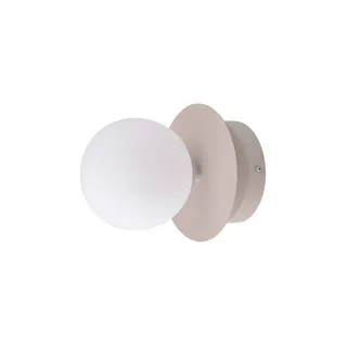 Vägglampa ART DECO, beige/vit Ø 16 cm IP44 från Globen Lighting i Beige, Vit – produktbild 1 av 4
