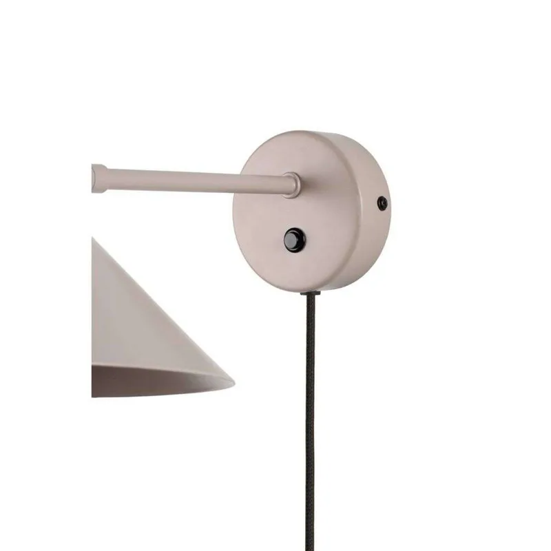 wandlamp Cannes, beige, Ø 20 cm by Globen Lighting in Beige, Black – product photo 1 of 5