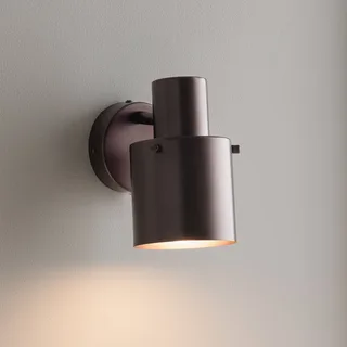 wandlamp Clark, breedte 10 cm, metaal fra Globen Lighting i Bronze – produktbillede 1 af 2