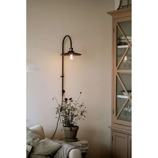 Applique murale Cobbler 75 Smoke de Globen Lighting en Rookgrijs, Noir – photo produit 4 sur 5