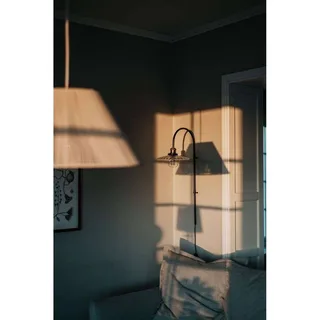 wandlamp COBBLER, helder, hoogte 75 cm by Globen Lighting in Helder, Black – product photo 3 of 3