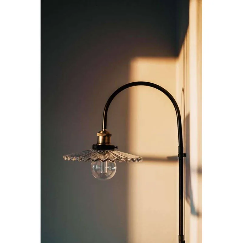 wandlamp COBBLER, helder, hoogte 75 cm by Globen Lighting in Helder, Black – product photo 2 of 3