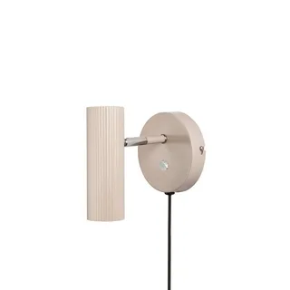 væglampe Hubble, beige fra Globen Lighting i Beige, Krom – produktbillede 1 af 3