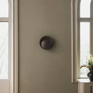 wandlamp ORBIT, Ø 30 cm, stekker by Globen Lighting in Brown – product photo 2 of 4