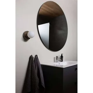 wandlamp Torrano bruin gemarmerd 13 cm IP44 fra Globen Lighting i Bruin gemarmerd, Hvid – produktbillede 1 af 2
