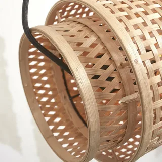 Bhutan hanglamp 85 cm naturel van Good&Mojo in Naturel – productfoto 5 van 5