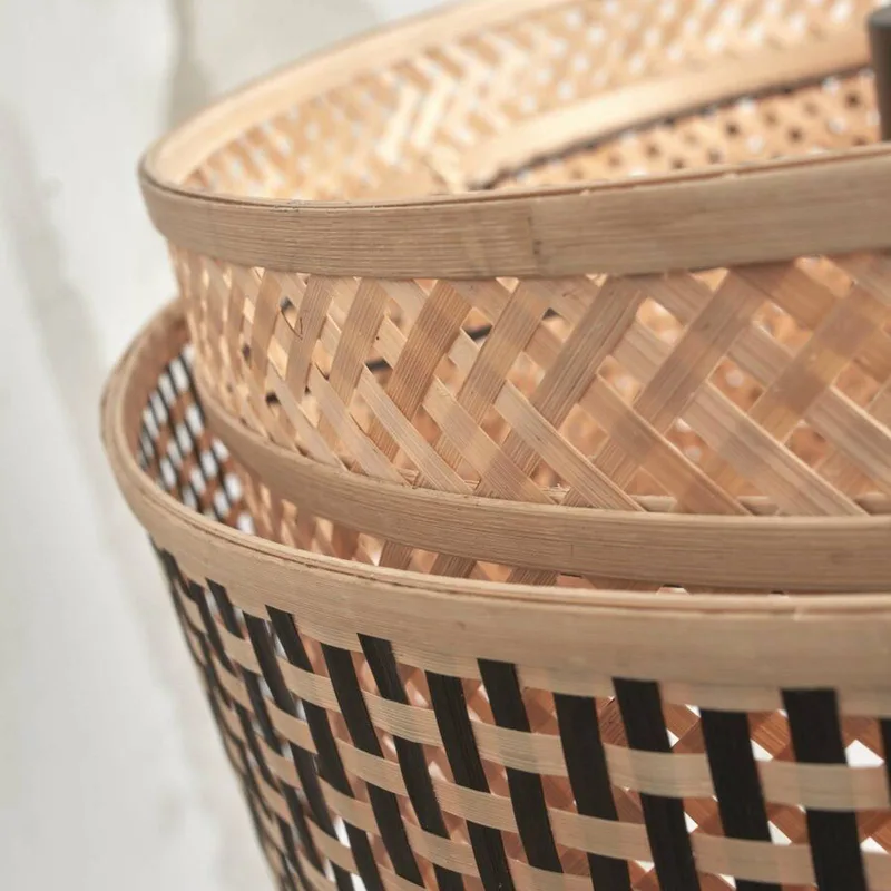 Bhutan vloerlamp, hoogte 135 cm, naturel från Good&Mojo i Natur – produktbild 3 av 5