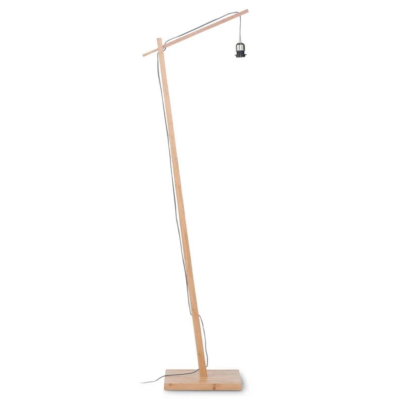 Lampadaire en bambou naturel H176cm de Good&Mojo en Naturel – photo produit 2 sur 5