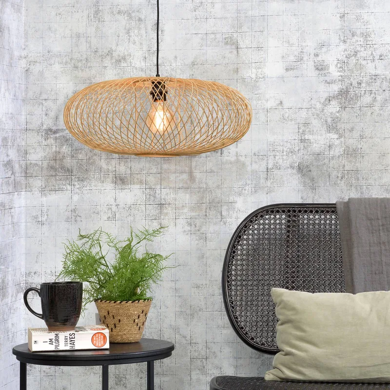 Cango hanglamp, ellips, naturel från Good&Mojo i Natur – produktbild 5 av 5