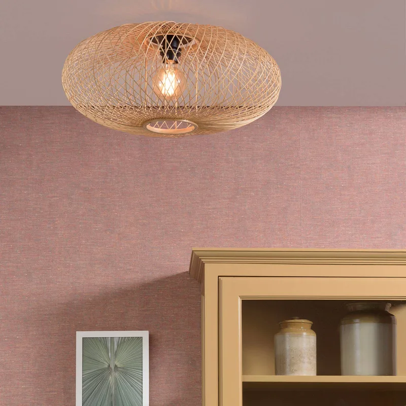 Cango plafondlamp, ellips, naturel fra Good&Mojo i Natur – produktbillede 1 af 4
