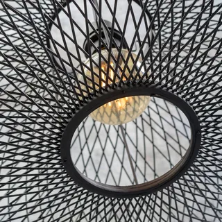 Cango plafondlamp, ellips från Good&Mojo i Svart – produktbild 3 av 5