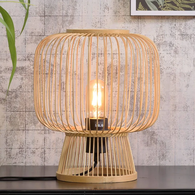Cango bordslampa, natur från Good&Mojo i Natur, Svart – produktbild 1 av 5