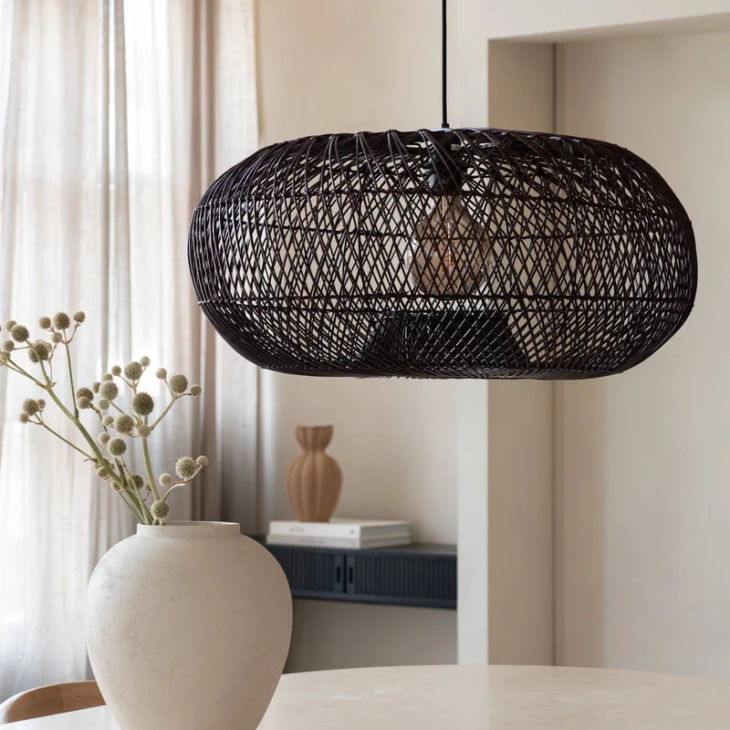 Suspension Arizona - Marron - Rotin de Good&Mojo en Bordeauxrood – photo produit 2 sur 5
