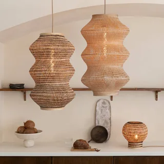 Suspension Barbados - Marron - Fer de Good&Mojo en Licht hout, Marron – photo produit 5 sur 5