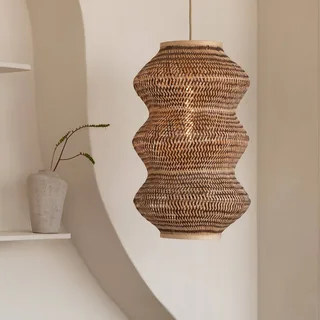 Suspension Barbados - Marron - Fer de Good&Mojo en Licht hout, Marron – photo produit 3 sur 5