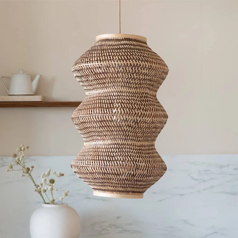 Suspension Barbados - Marron - Fer de Good&Mojo en Licht hout, Marron – photo produit 1 sur 5