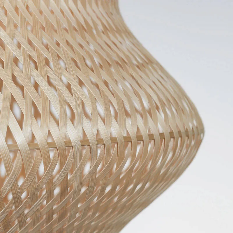 hanglamp Barbados, naturel, Ø 40 cm, bamboe, E27 fra Good&Mojo i Licht hout – produktbillede 5 af 5