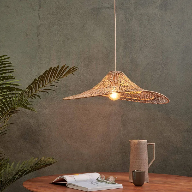 hanglamp Cuzco, naturel, Ø 65 cm, jute von Good&Mojo in Natuurkleurig, Beige – Produktfoto 2 von 5