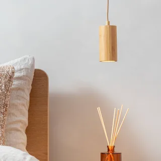 hanglamp Java, naturel, bamboe, GU10 från Good&Mojo i Natur – produktbild 3 av 5