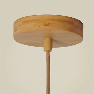hanglamp Java, naturel, bamboe, GU10 från Good&Mojo i Natur – produktbild 5 av 5