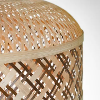 hanglamp Langkawi, bruin Ø 50 cm, bamboe E27 från Good&Mojo i Natuurlijk bamboe, Brun – produktbild 4 av 5