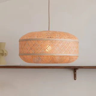 hanglamp Langkawi, naturel Ø 50 cm, bamboe E27 från Good&Mojo i Natuurlijk bamboe – produktbild 1 av 5