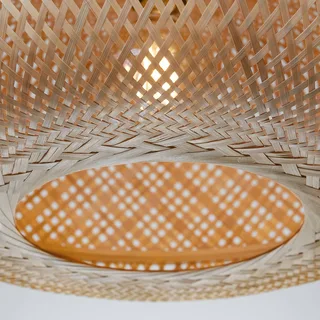 hanglamp Langkawi, naturel Ø 50 cm, bamboe E27 från Good&Mojo i Natuurlijk bamboe – produktbild 4 av 5