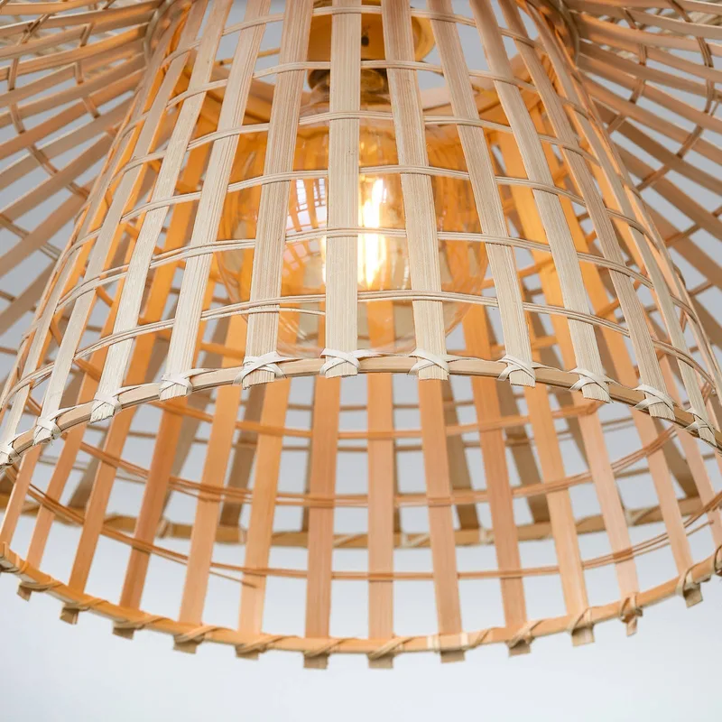hanglamp Machu Picchu, naturel, Ø 57 cm, bamboe von Good&Mojo in Natuurlijk bamboe – Produktfoto 5 von 5