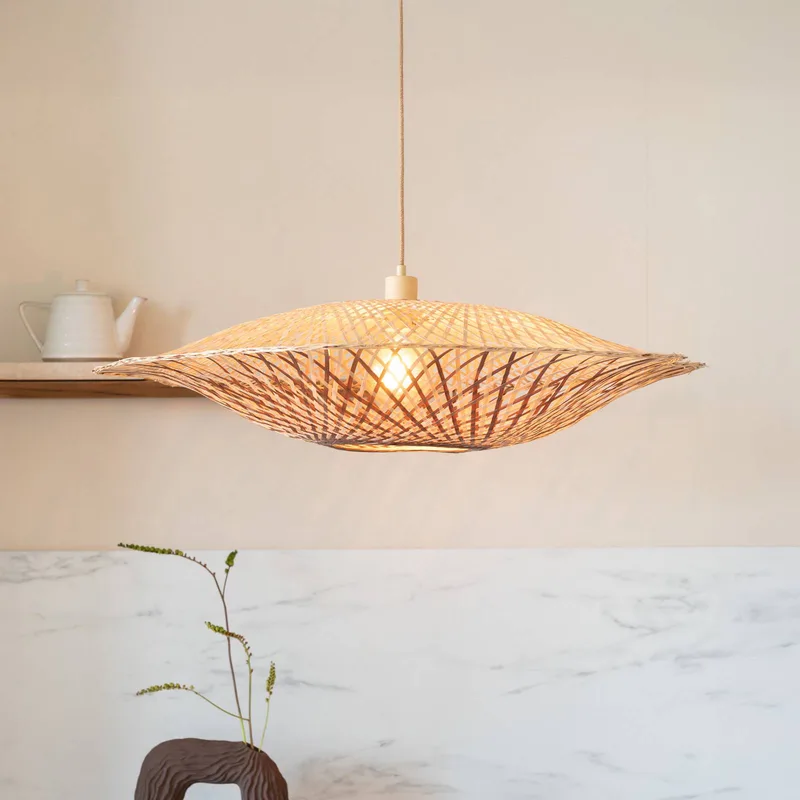 Suspension Madura - Beige - Fer de Good&Mojo en Licht hout, Marron – photo produit 1 sur 5