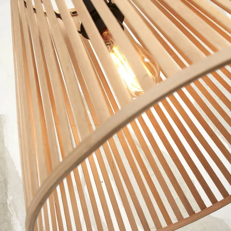 hanglamp Merapi, naturel, 42 cm hoog, E27 från Good&Mojo i Natur – produktbild 4 av 5