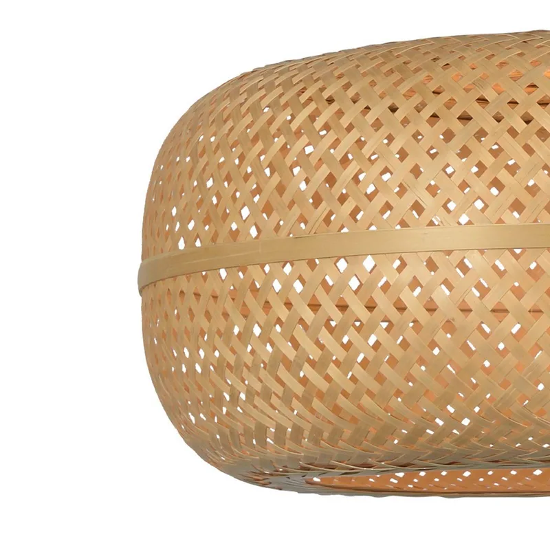 Suspension Palawan - Bois naturel - Bambou de Good&Mojo en Naturel, Nikkel – photo produit 2 sur 5