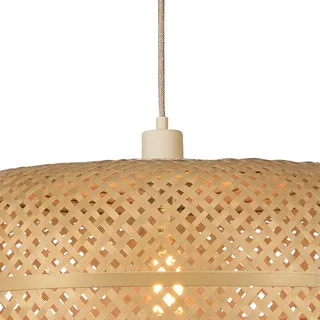Suspension Palawan - Bois naturel - Bambou de Good&Mojo en Naturel, Nikkel – photo produit 1 sur 5