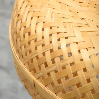 hanglamp Palawan, naturel, Ø 40 cm, bamboe, E27 från Good&Mojo i Natur – produktbild 5 av 5