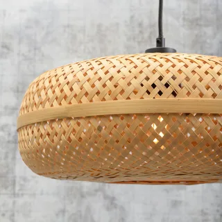 hanglamp Palawan, naturel, Ø 40 cm, bamboe, E27 från Good&Mojo i Natur – produktbild 4 av 5