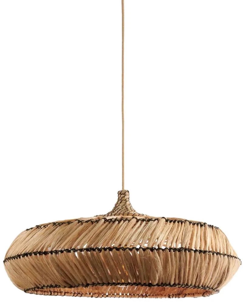 Suspension Rinjani - Beige - Abaca de Good&Mojo en Naturel – photo produit