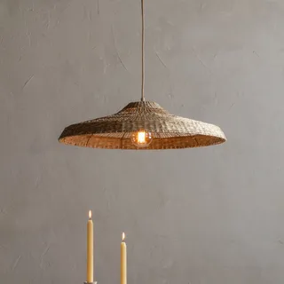 hanglamp Santorini, Ø 60 cm, naturel, zeegras, E27 fra Good&Mojo i Natur – produktbillede 2 af 4
