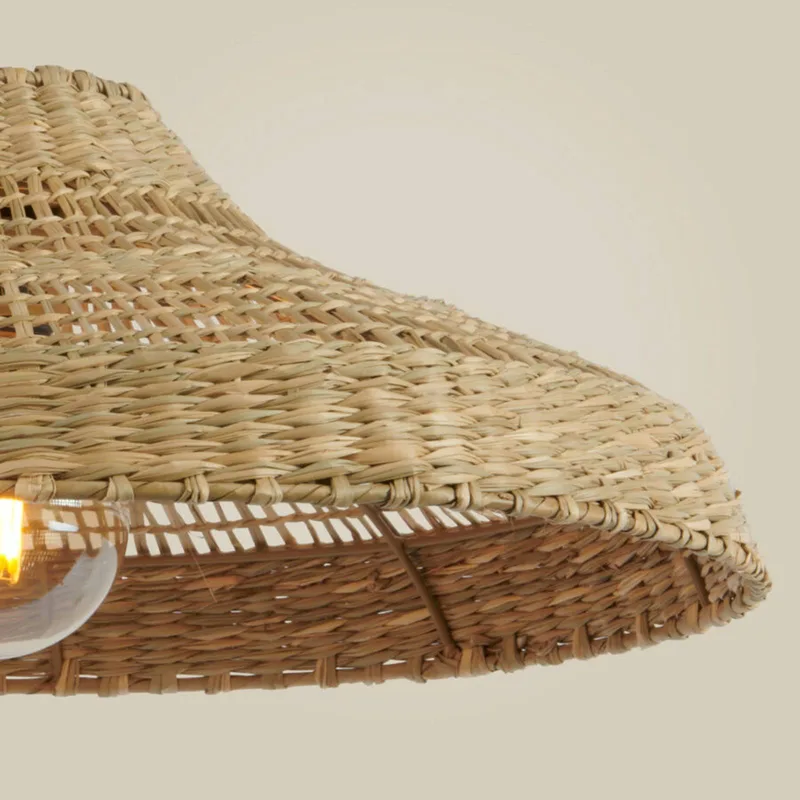 hanglamp Santorini, Ø 60 cm, naturel, zeegras, E27 fra Good&Mojo i Natur – produktbillede 4 af 4