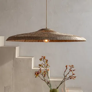 Suspension Santorini - Beige - Herbe marine de Good&Mojo en Naturel – photo produit 1 sur 4