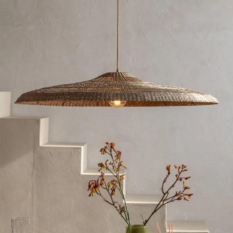 Suspension Santorini - Beige - Herbe marine de Good&Mojo en Naturel – photo produit 1 sur 4