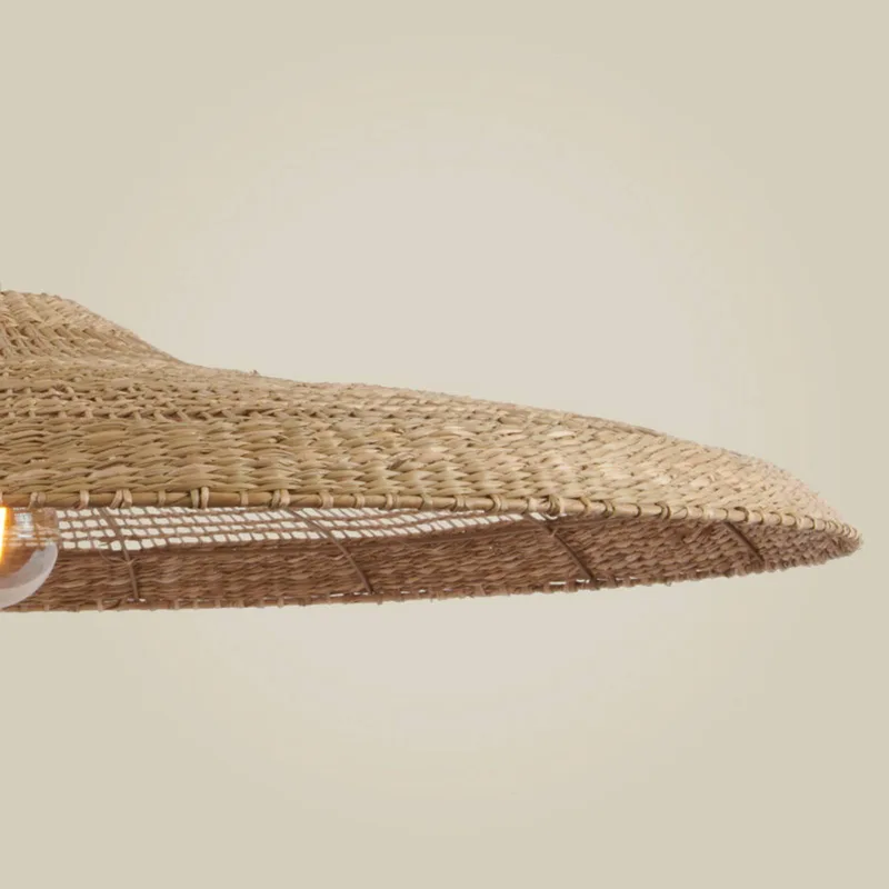 Suspension Santorini - Beige - Herbe marine de Good&Mojo en Naturel – photo produit 3 sur 4