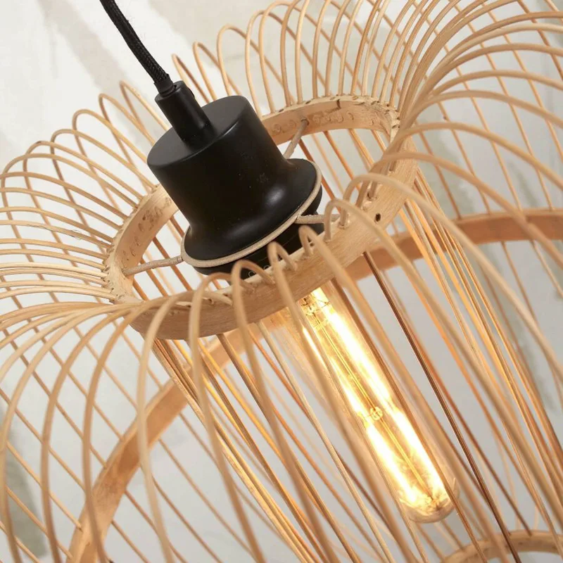 Hokkaido hanglamp, hoogte 38 cm, naturel by Good&Mojo in Natural – product photo 5 of 5