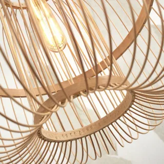 Hokkaido vloerlamp, 150 cm, naturel de Good&Mojo en Naturel – photo produit 4 sur 5