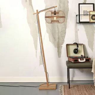 Hokkaido vloerlamp, 150 cm, naturel de Good&Mojo en Naturel – photo produit 2 sur 5